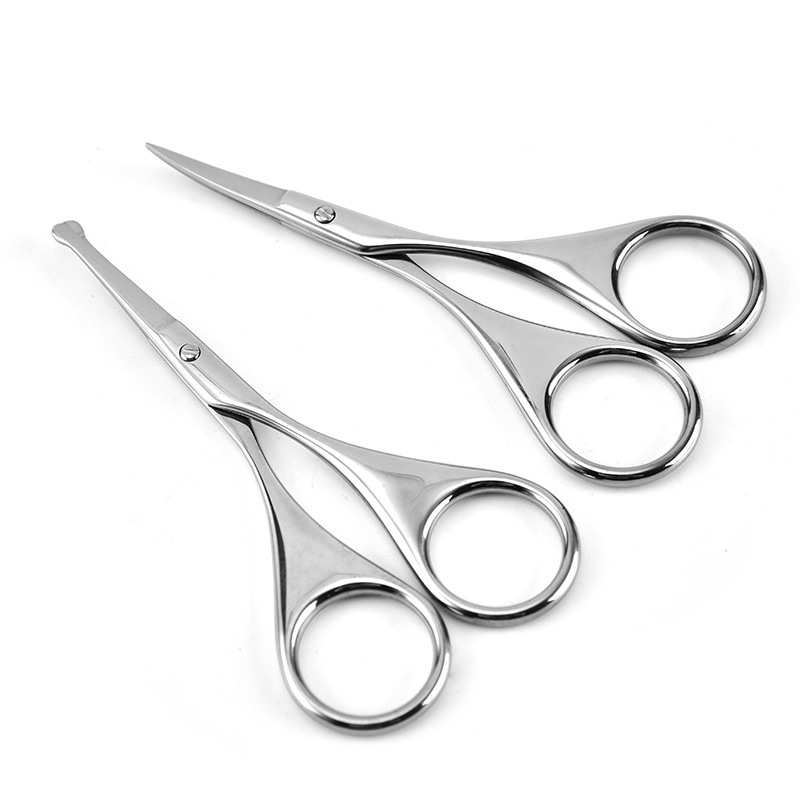 Men'S Grooming Eyebrow Trimming - Facial Hair Small Grooming Scissors For