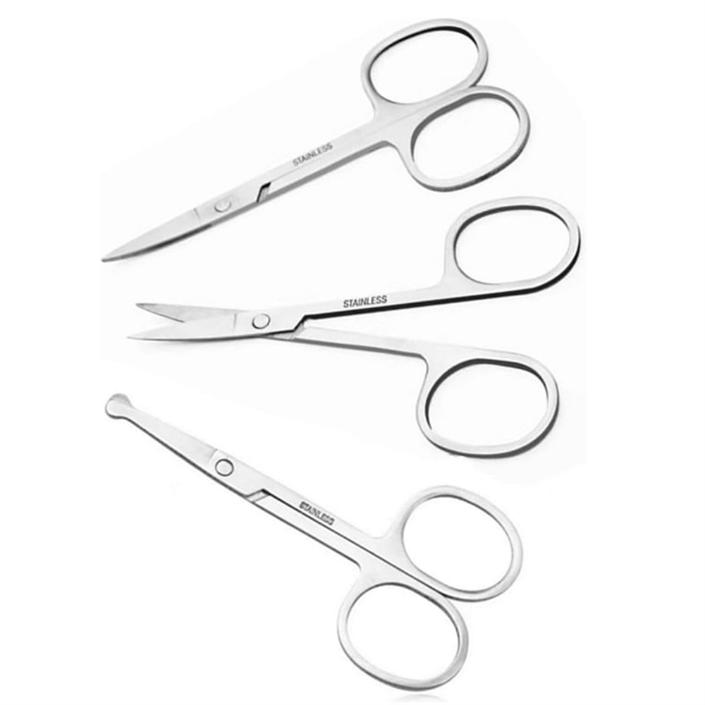 Men'S Grooming Eyebrow Trimming - Multi-purpose Facial Hair Small Grooming Scissors