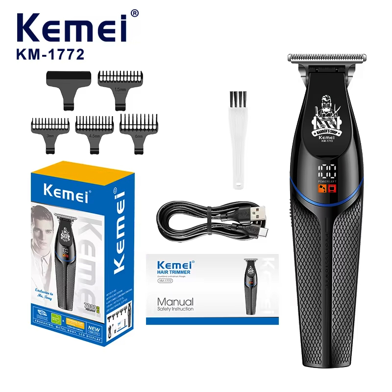 Men'S Grooming Room - Kemei KM-1772 7000 RPM Hair Clippers