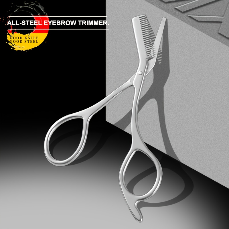 Men'S Grooming Eyebrow Trimming - Stainless Steel Eyebrow Trimming Scissors with