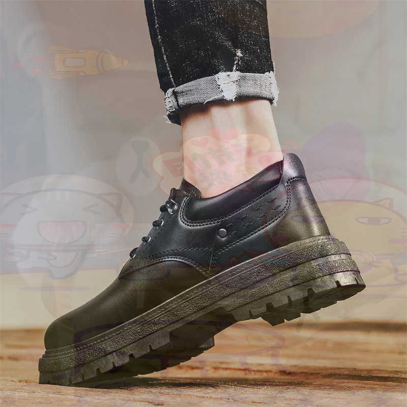 Quality Men'S Grooming Kit - Dark Natural Leather Fashion Trainers Tennis