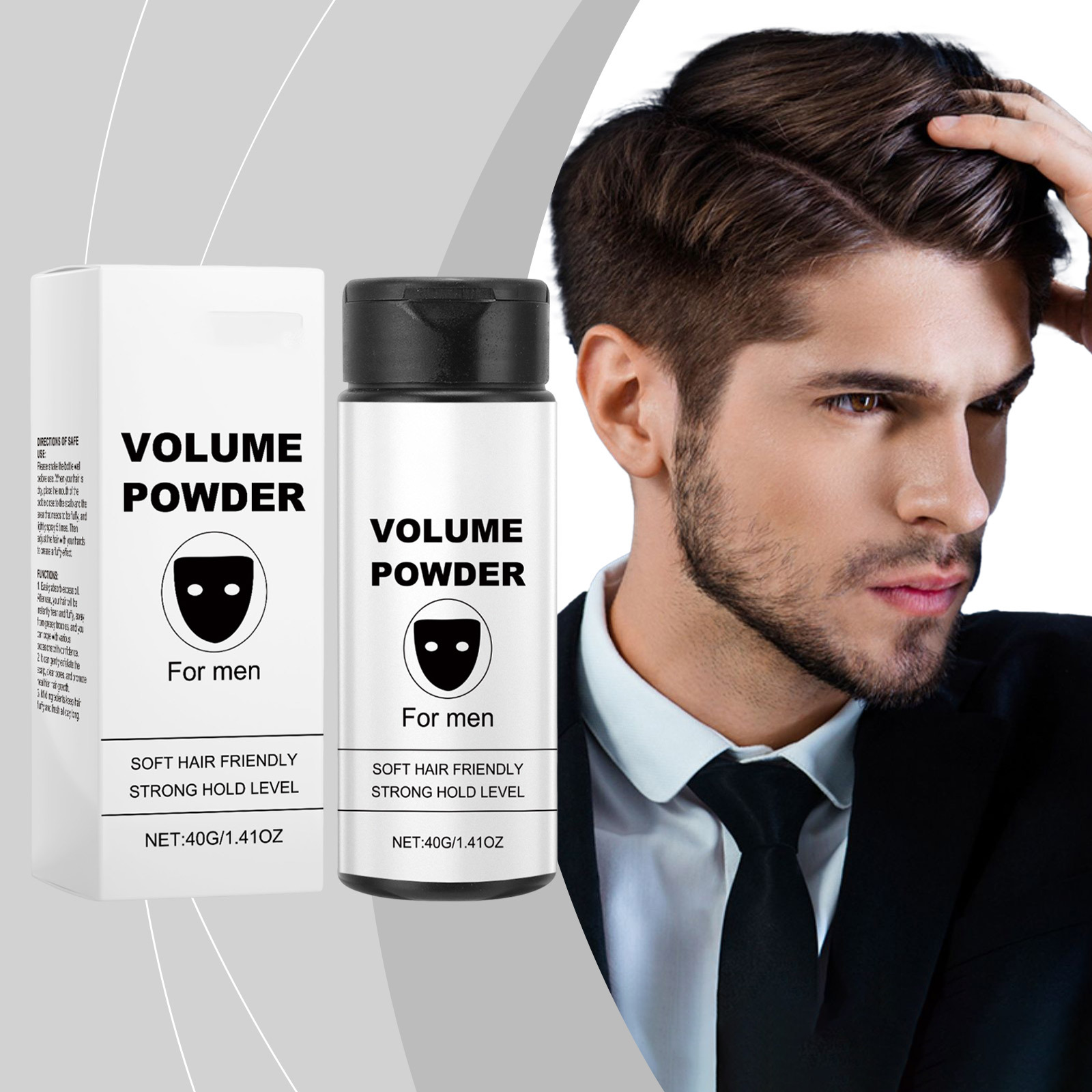 Volume Powder for Men Strong H - Men'S Grooming Wax 评论和价格