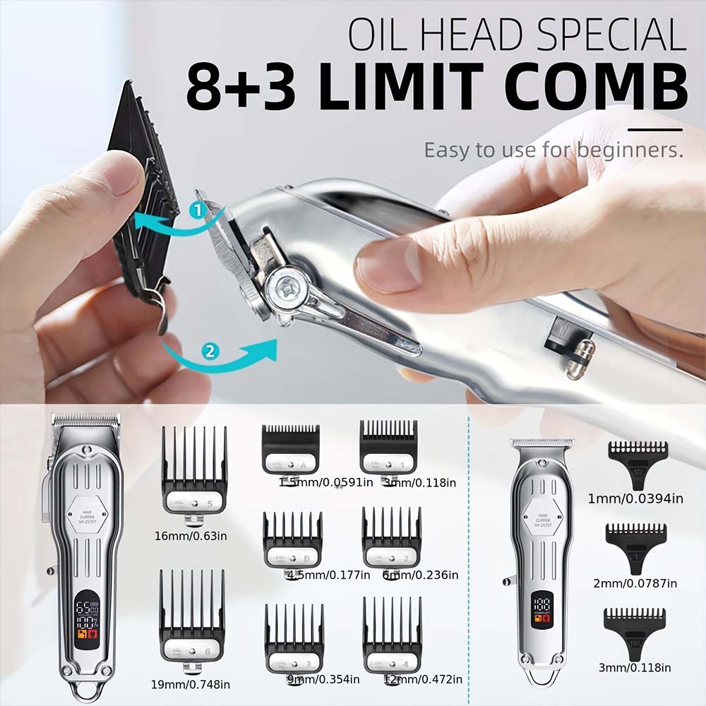 Professional Hair Clipper & Tr - Men'S Grooming Room 评论和价格