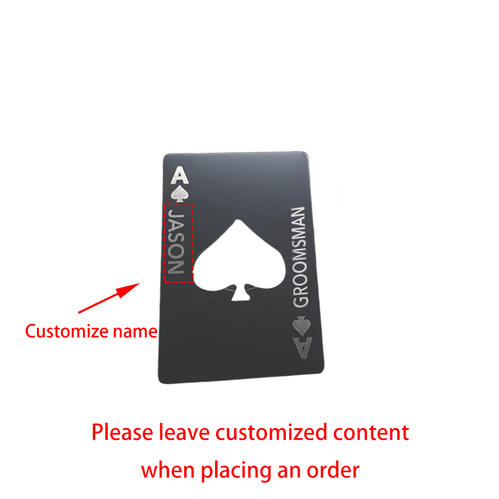 Custom Ace of Spades Groomsmen - Men'S Grooming For Engagement 评论和价格