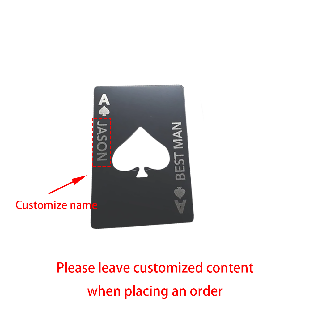 Custom Ace of Spades Groomsmen - Men'S Grooming For Engagement 评论和价格