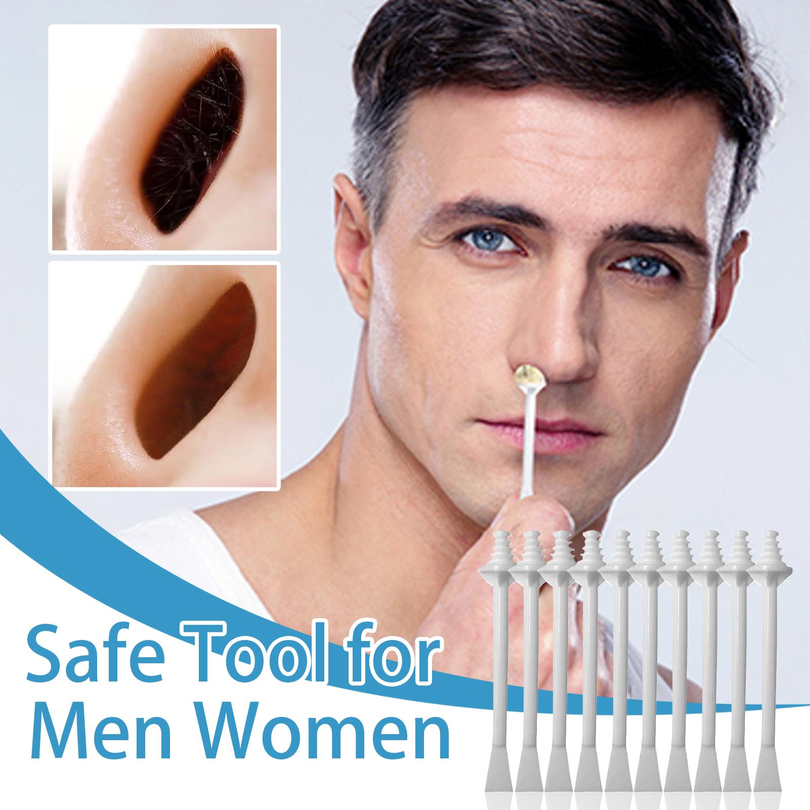10-pieces Nose Hair Wax Stick  - Men'S Grooming Wax 评论和价格