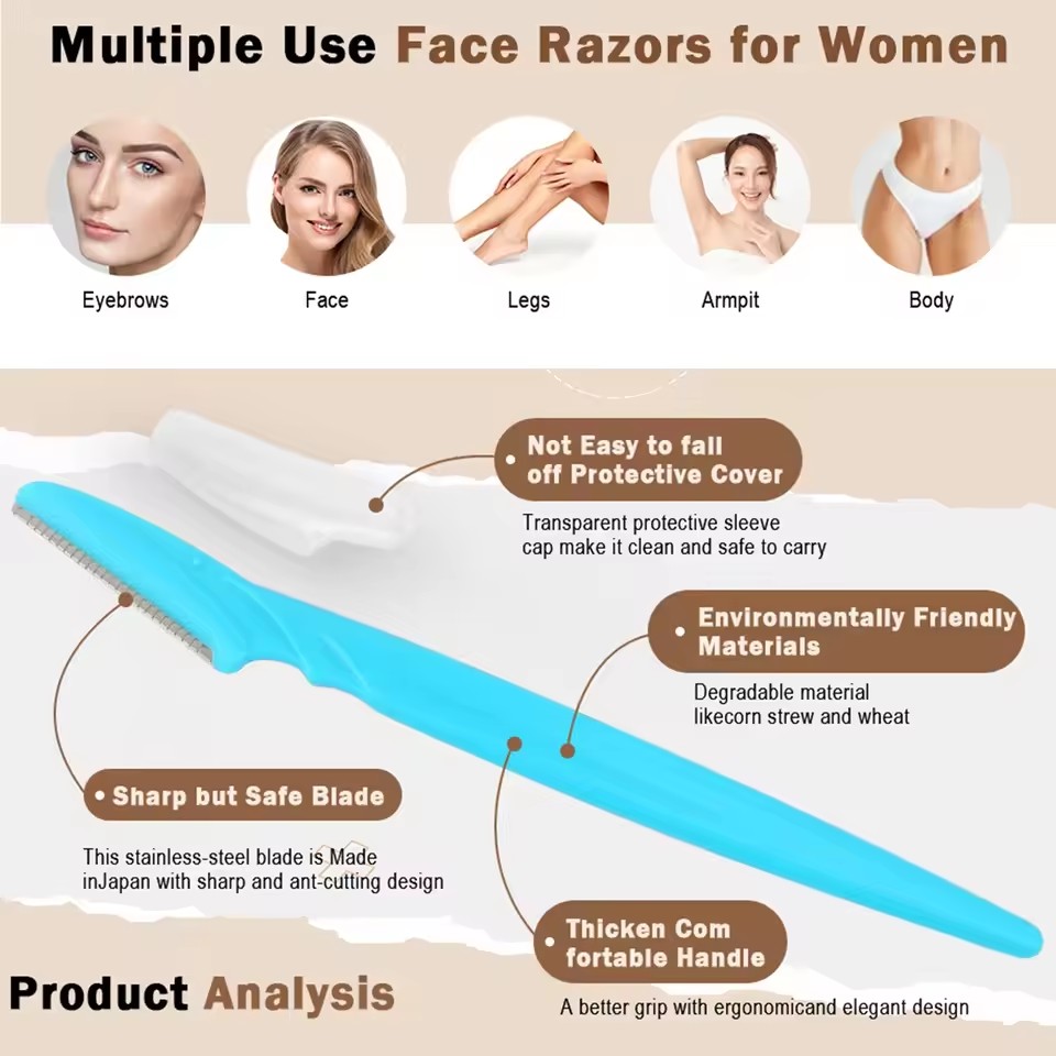 5/10/30/40pcsbrow Razor and Fa - Men'S Grooming Room 评论和价格