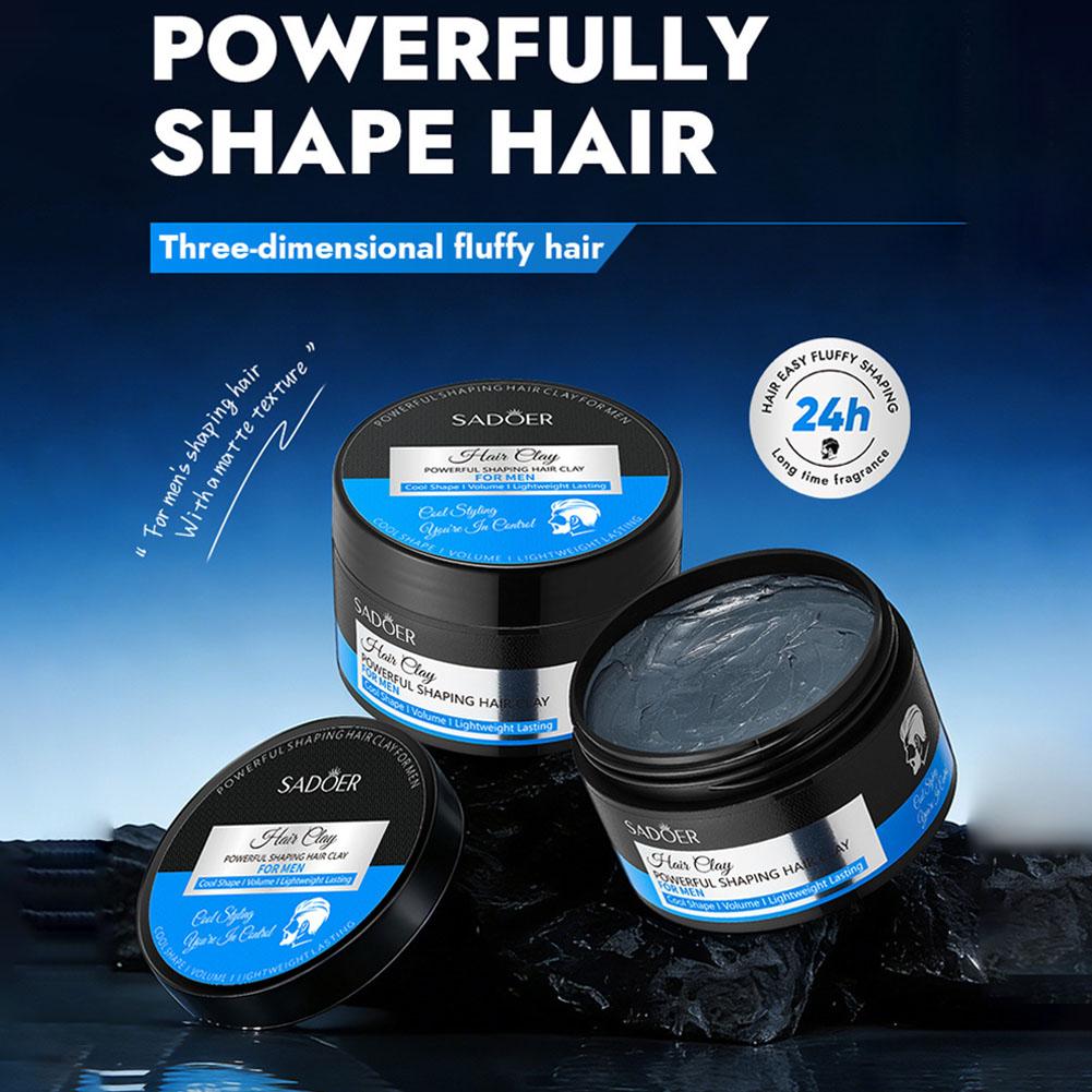 Matte Hair Styling Clay Strong - Men'S Grooming Wax 评论和价格