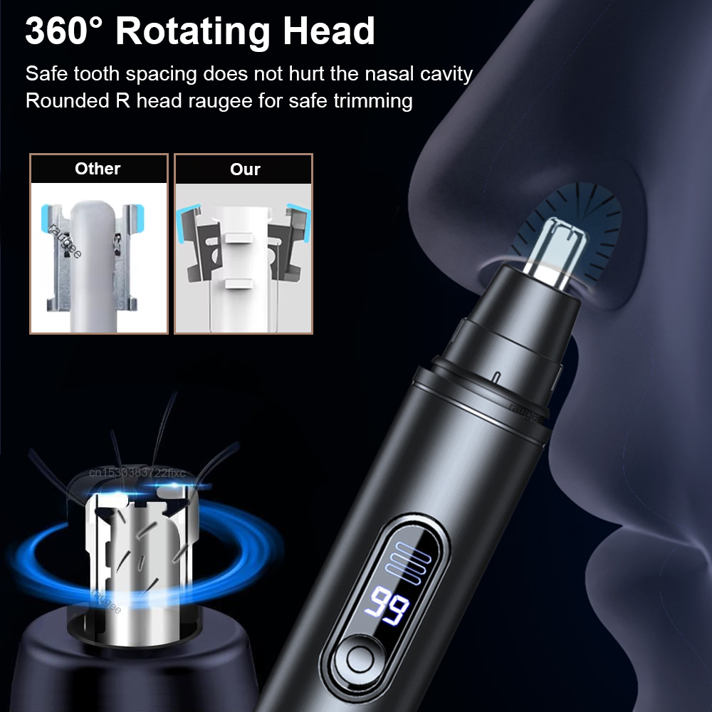 Mini Nose Hair Trimmer Recharg - Men'S Grooming Room 评论和价格