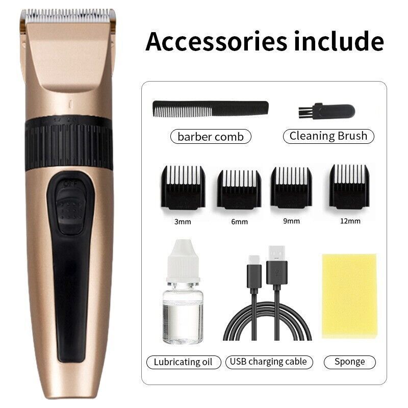 Professional Cordless Hair Cli - Men'S Grooming Room 评论和价格