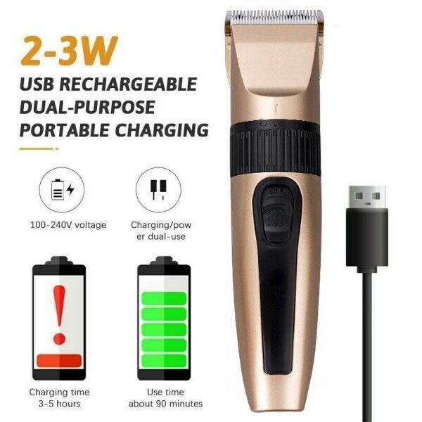 Professional Cordless Hair Cli - Men'S Grooming Room 评论和价格