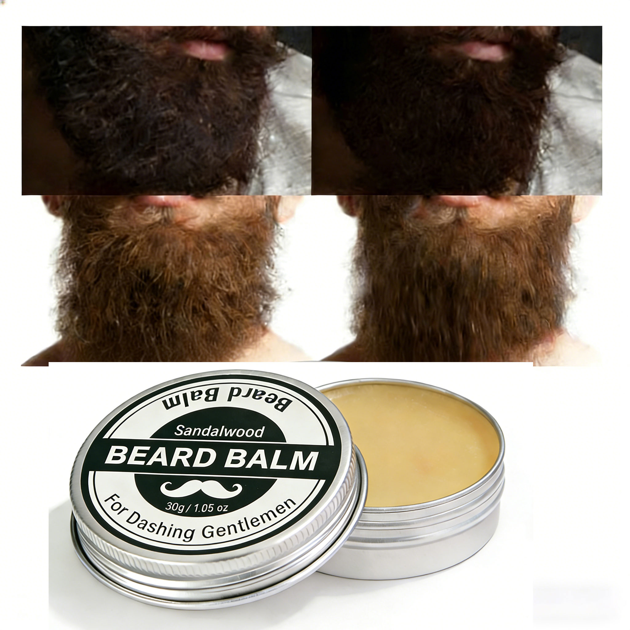 Strong Hold Beard Wax 30g, Nat - Men'S Grooming Wax 评论和价格