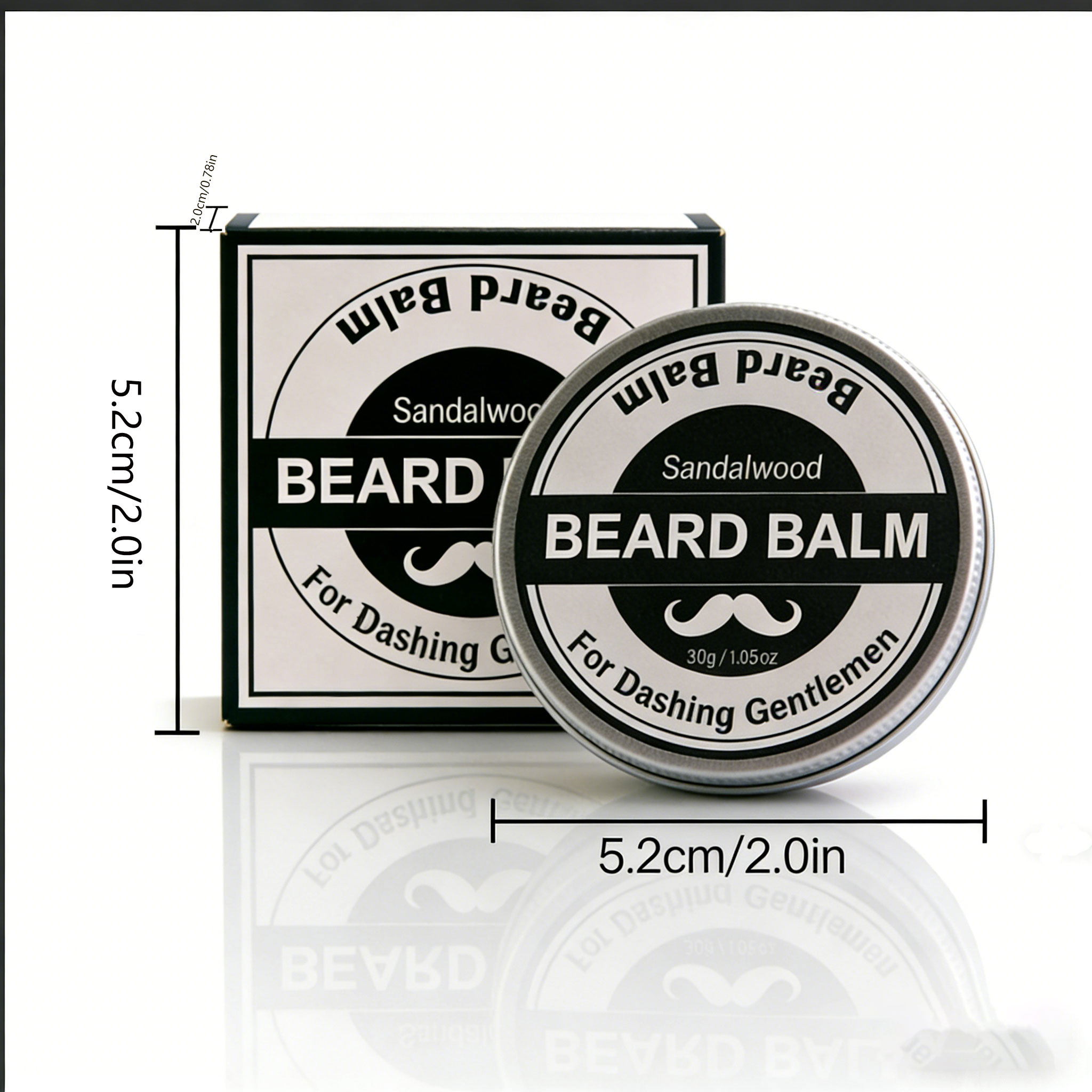 Strong Hold Beard Wax 30g, Nat - Men'S Grooming Wax 评论和价格