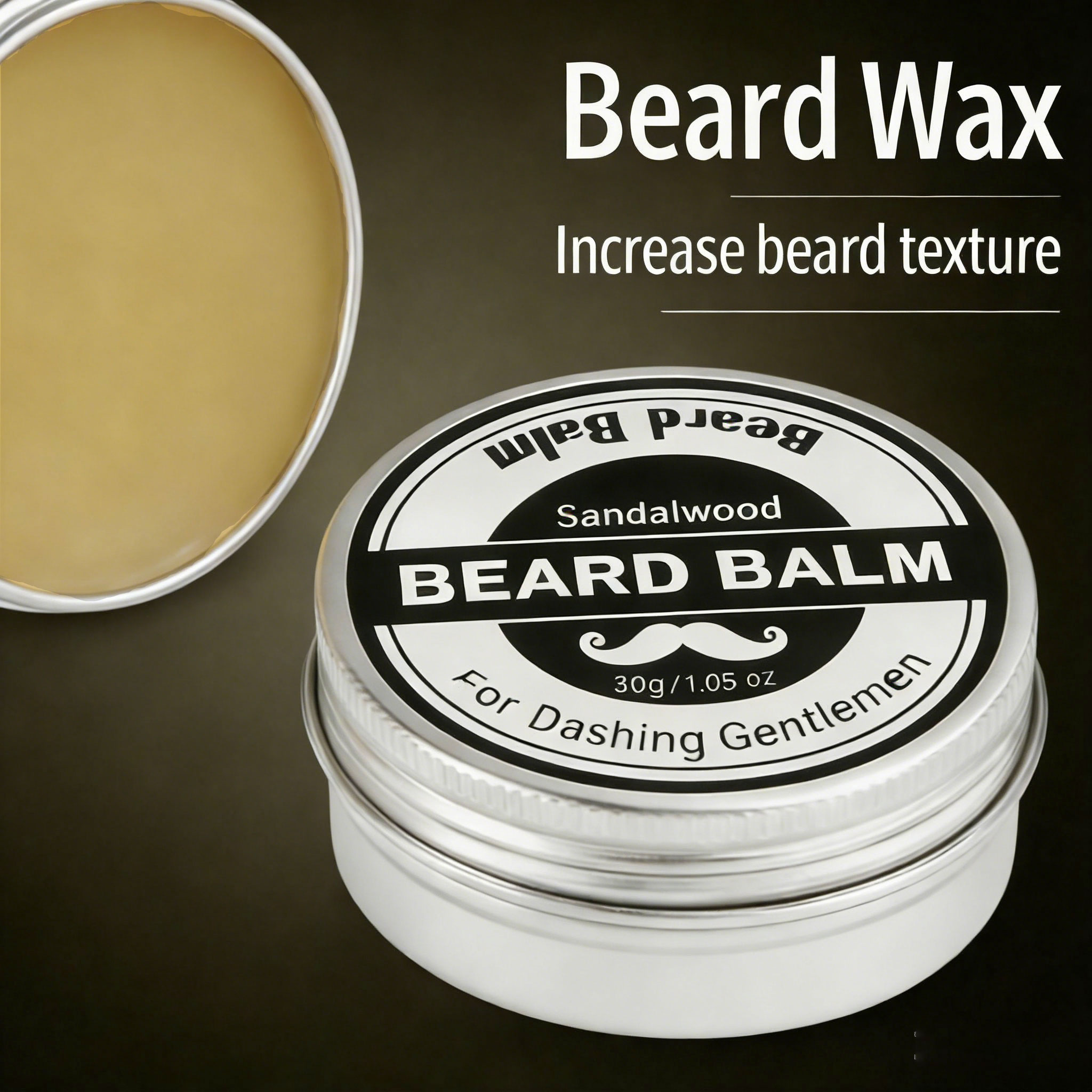 Strong Hold Beard Wax 30g, Nat - Men'S Grooming Wax 评论和价格