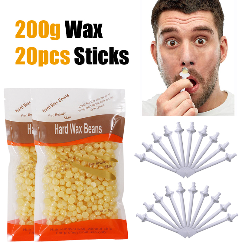 Wax bean Painless Nose Hair Wa - Men'S Grooming Wax 评论和价格
