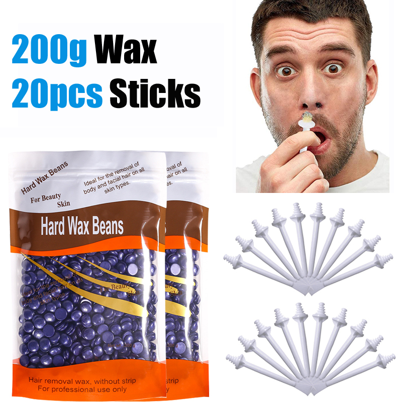 Wax bean Painless Nose Hair Wa - Men'S Grooming Wax 评论和价格