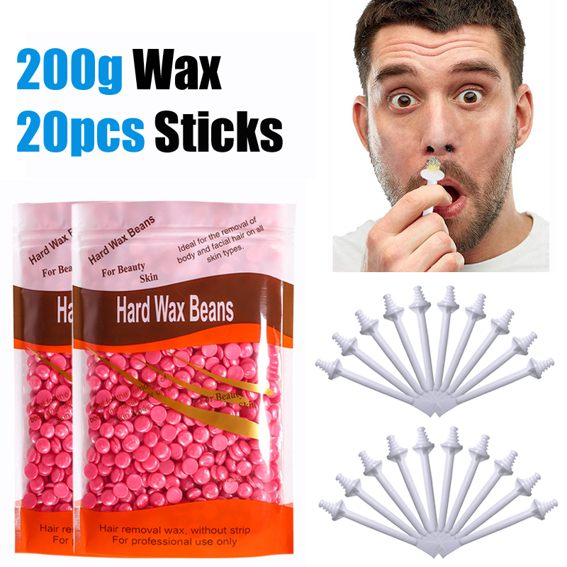 Wax bean Painless Nose Hair Wa - Men'S Grooming Wax 评论和价格