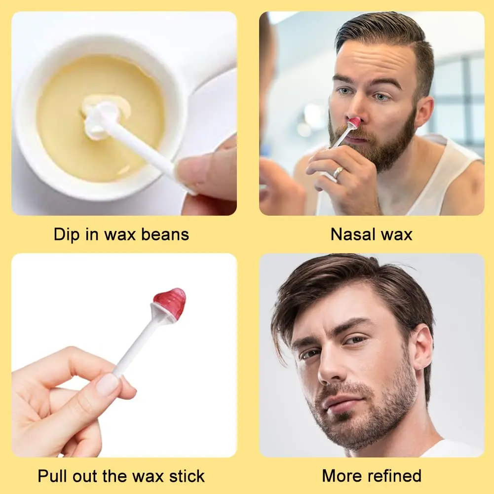 Portable Nasal Wax Kit 50g-500 - Men'S Grooming Wax 评论和价格