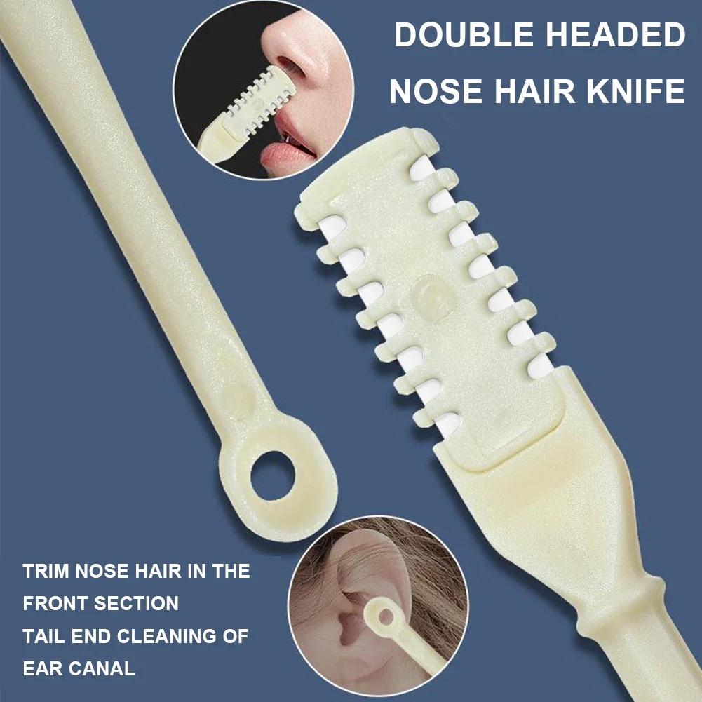 12pcs Dual-Head Nose Hair Trim - Men'S Grooming For Engagement 评论和价格