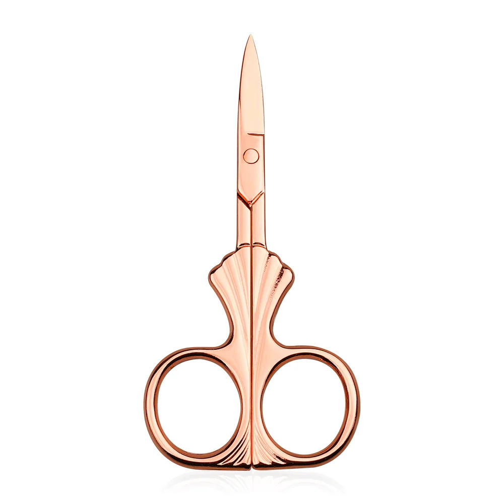 Stainless Steel Eyebrow Scisso - Men'S Grooming Eyebrow Trimming 评论和价格