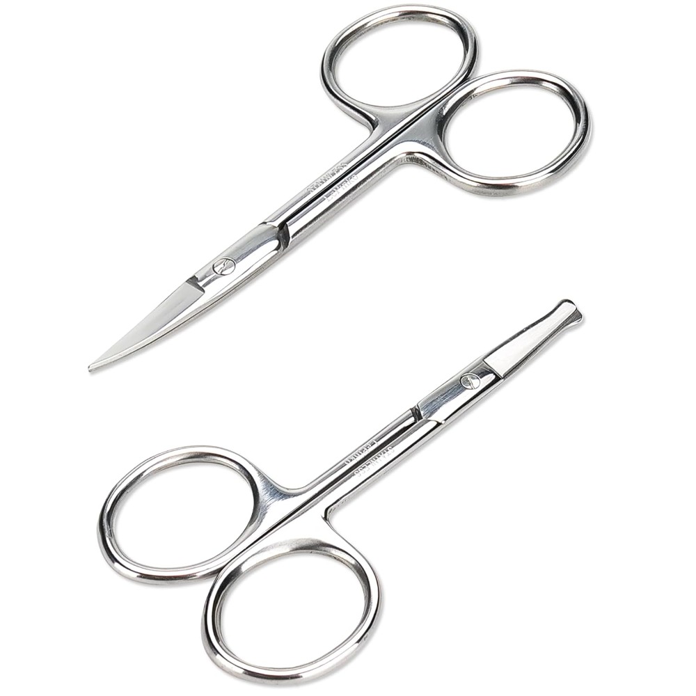 Facial Hair Grooming Scissors  - Men'S Grooming Eyebrow Trimming 评论和价格
