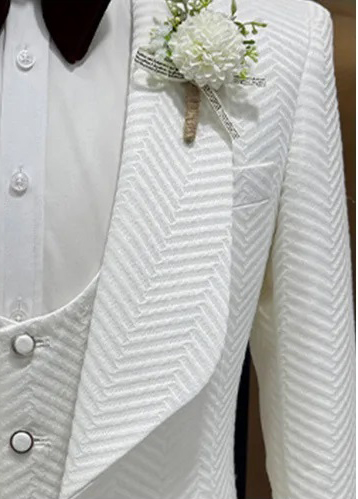 Men's Suits 3 Pieces Cotton He - Men'S Grooming For Engagement 评论和价格