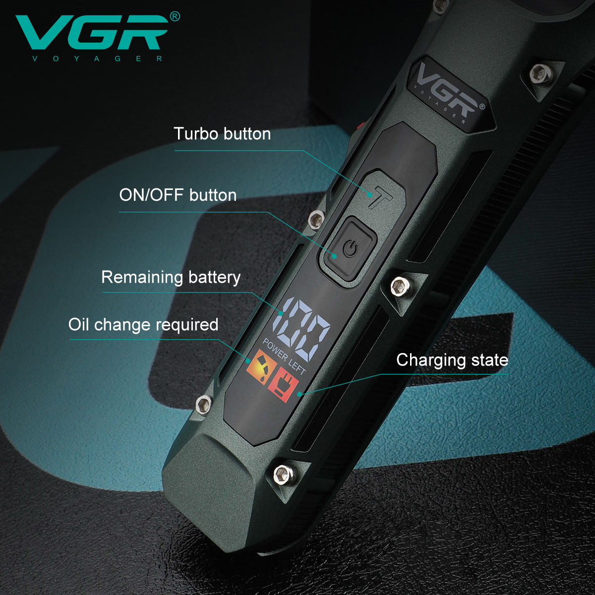 VGR V-696 New metal Popular Sa - Men'S Grooming Room 评论和价格